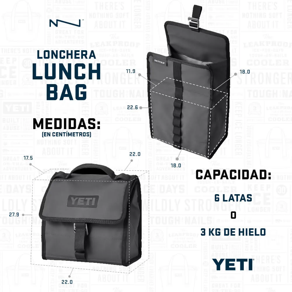 18060130014 LONCHERA DAYTRIP BAG CHARCOAL MARCA YETI