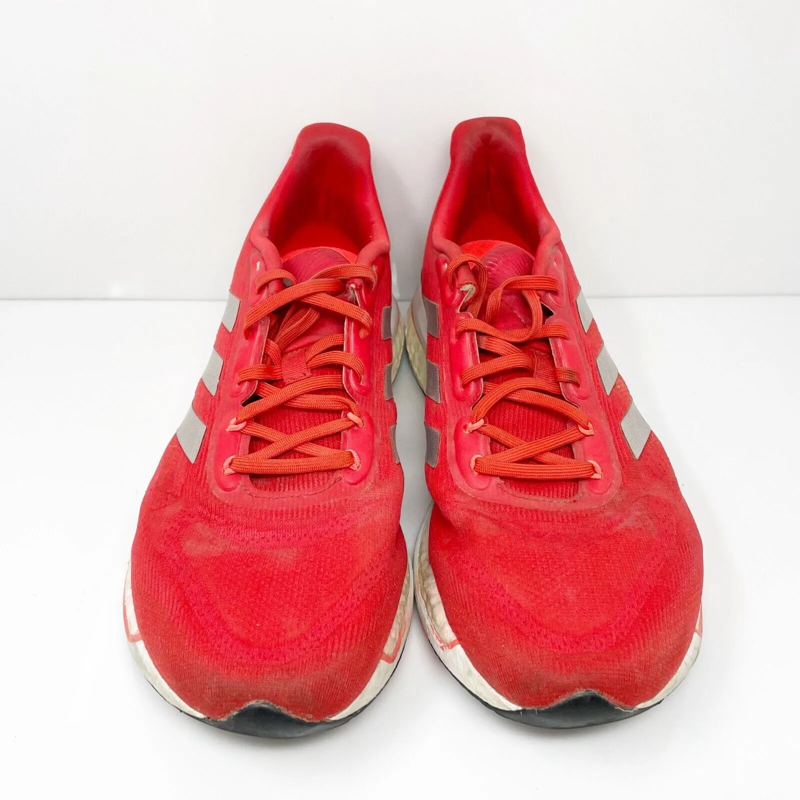 Adidas Mens Supernova Plus GX2951 Red Running Shoes Sneakers Size 10