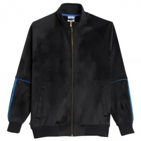 ADIDAS TYSHAWN JONES VELOUR JACKET - BLACK