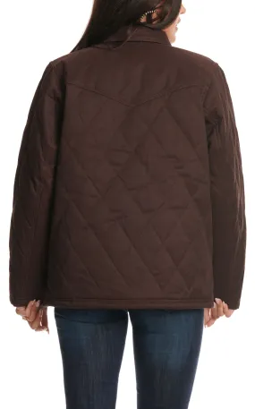 Ariat Women's Grizzly Chocolate Quilted Jacket