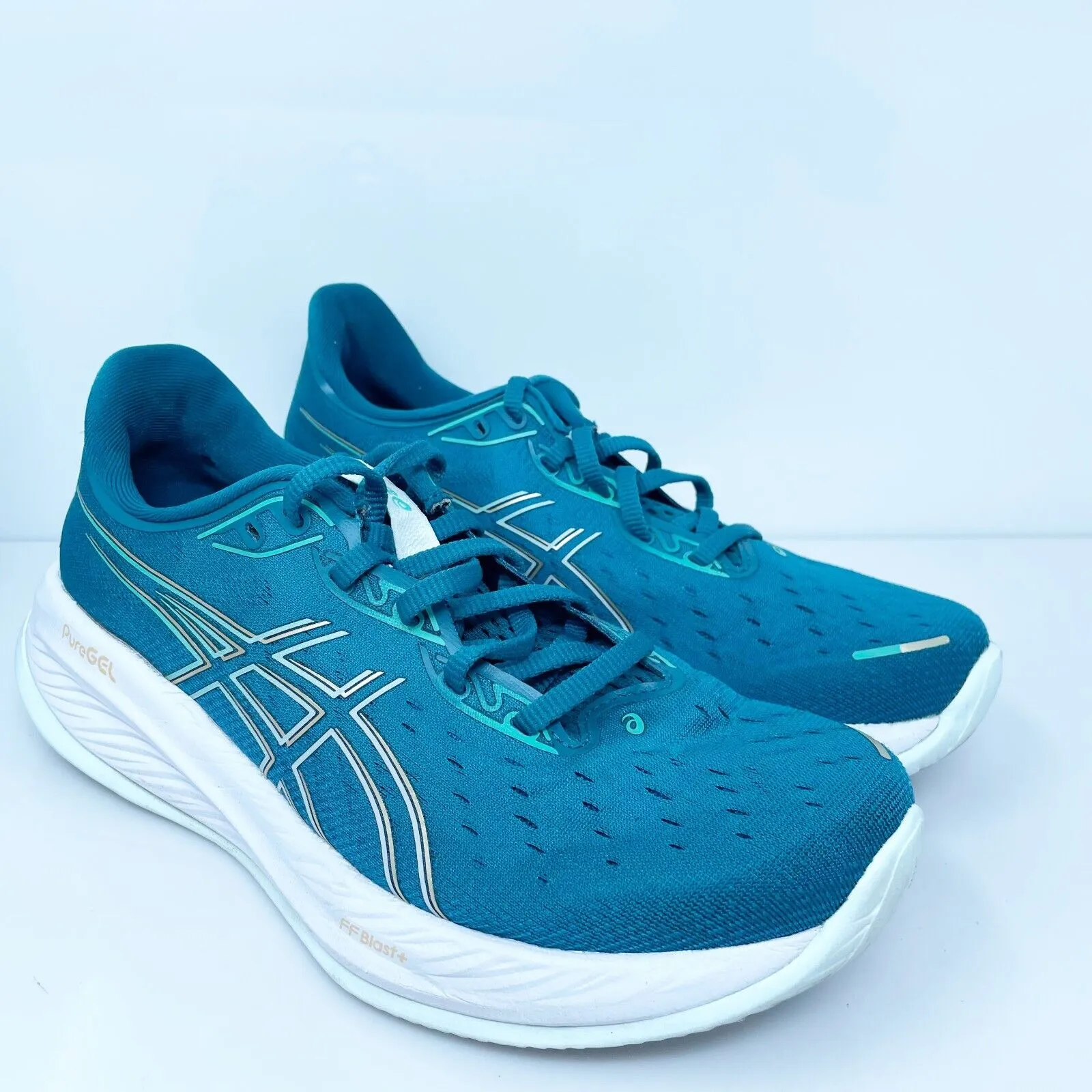 Asics Womens Gel Cumulus 26 1012B599 Blue Running Shoes Sneakers Size 8