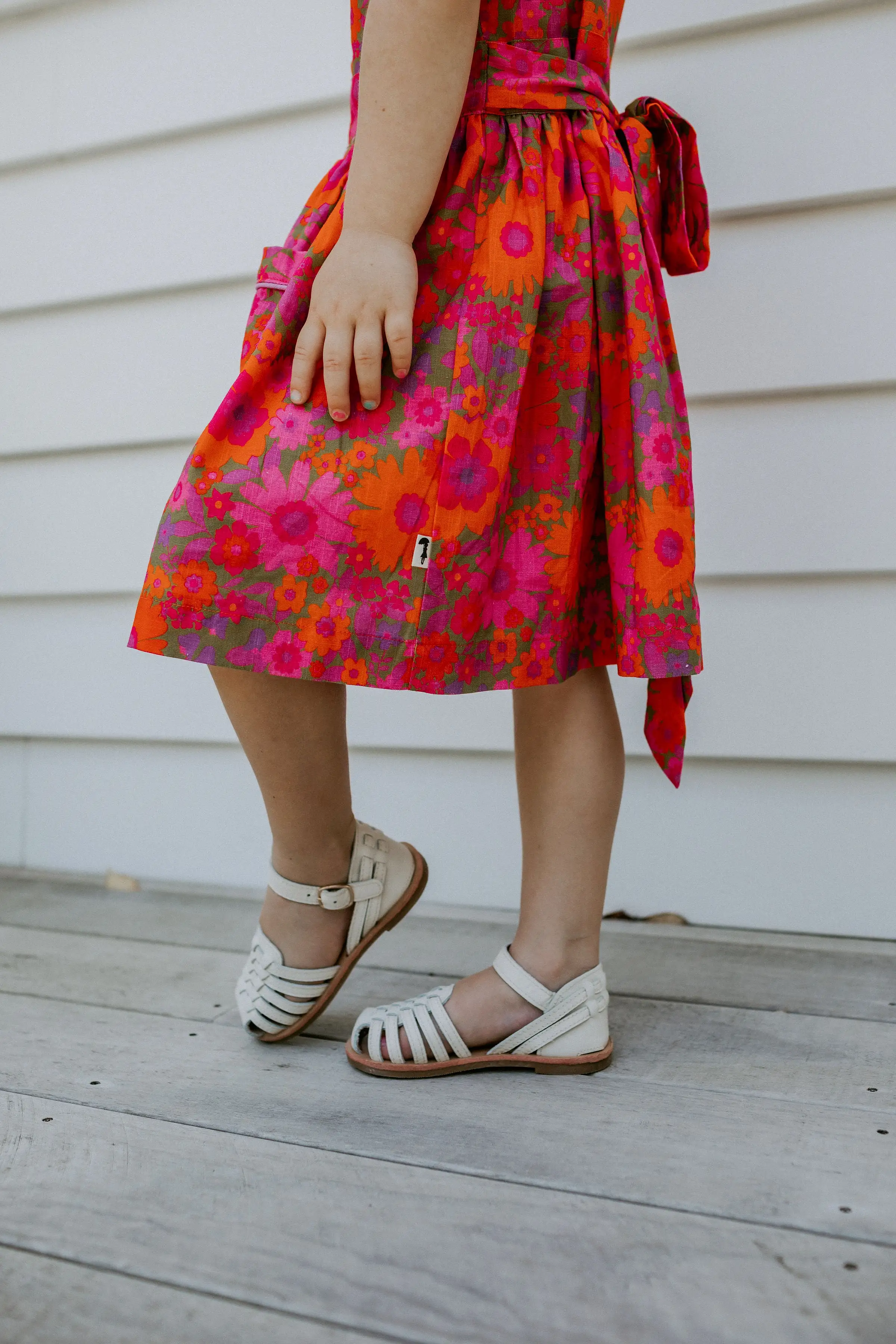 Baby, Toddler & Girls Summer Sandal - Harper In Ivory