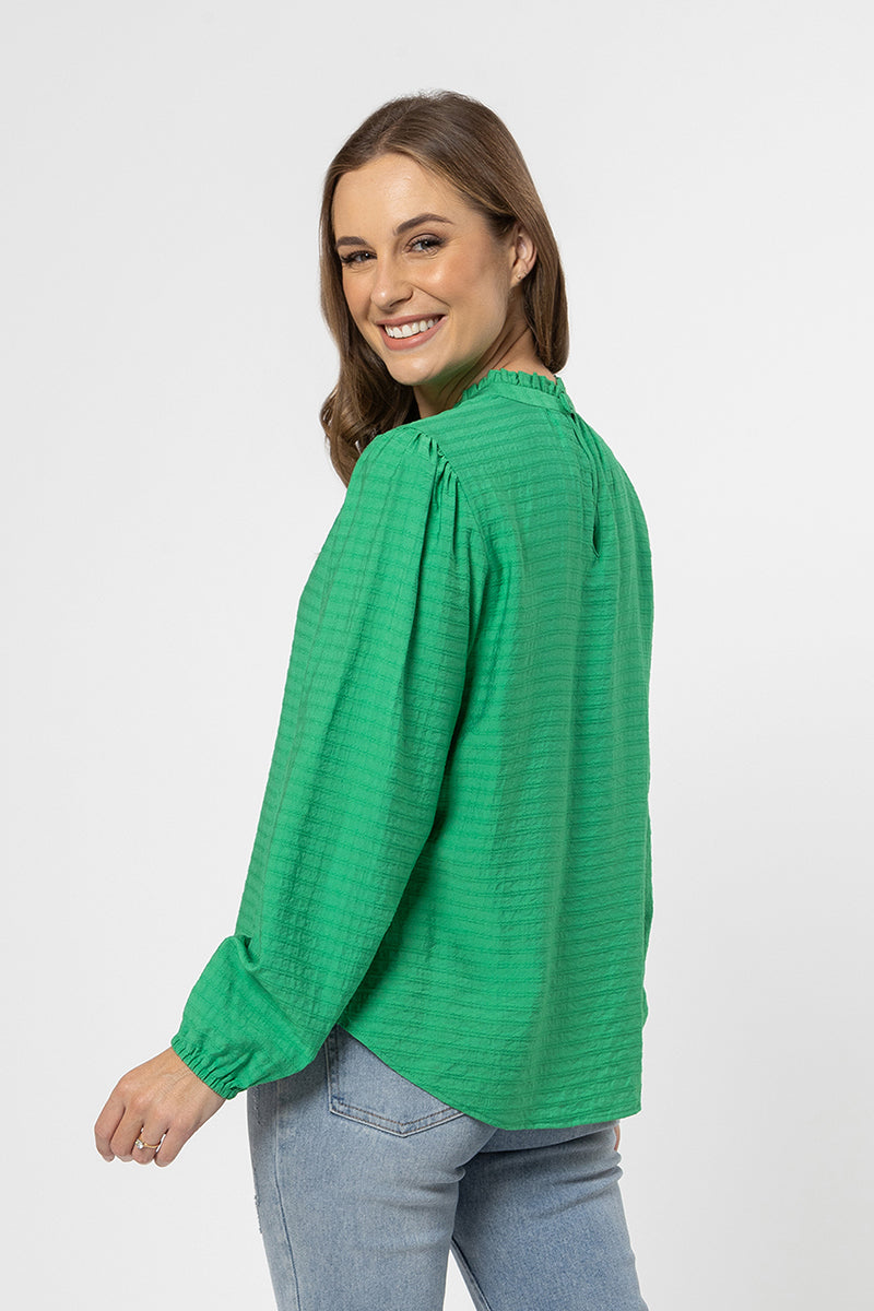 Billie the Label Gemma Top - Emerald