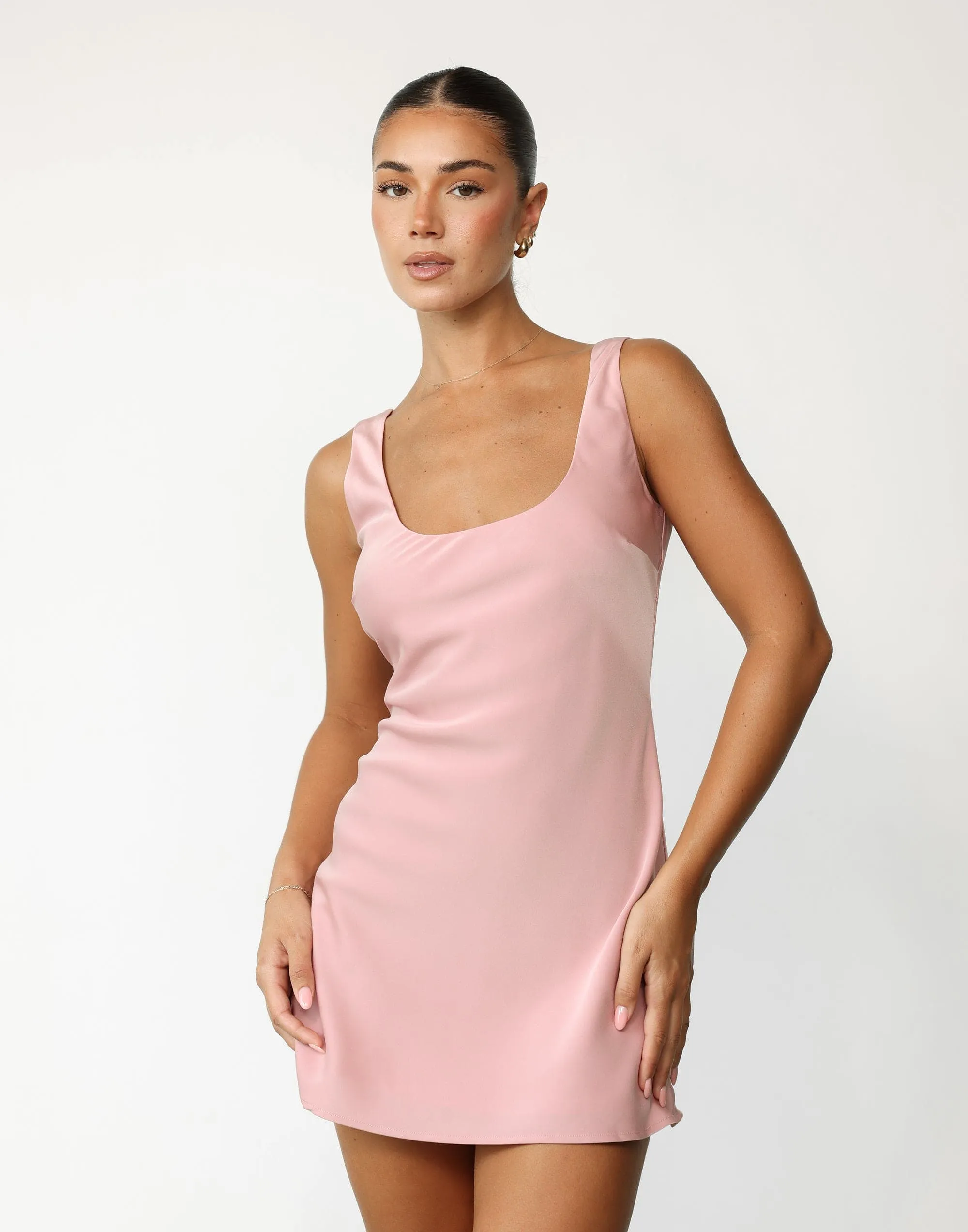 Camillio Mini Dress (Blush)