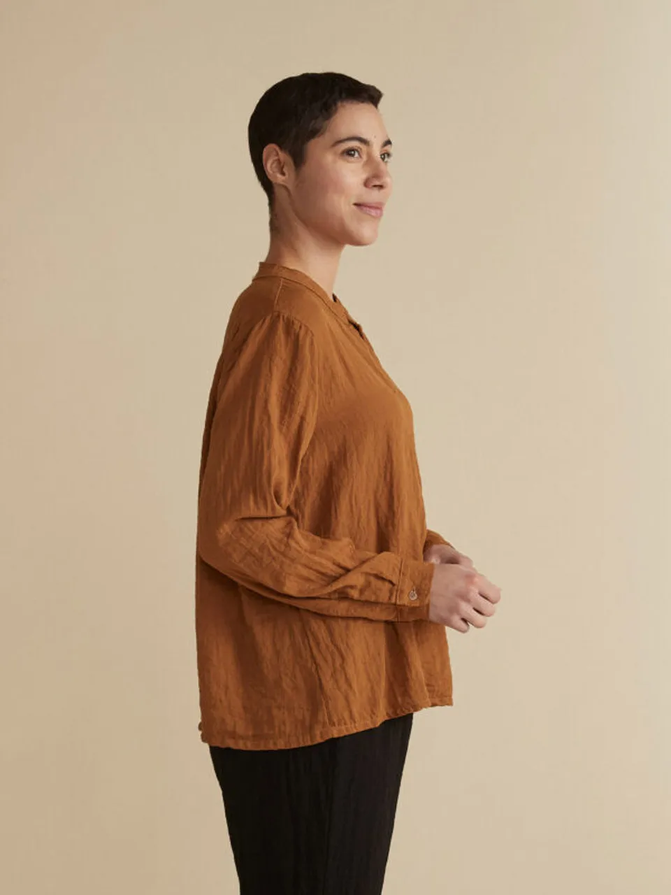 Cut Loose Fall Parachute Front Pleat Top