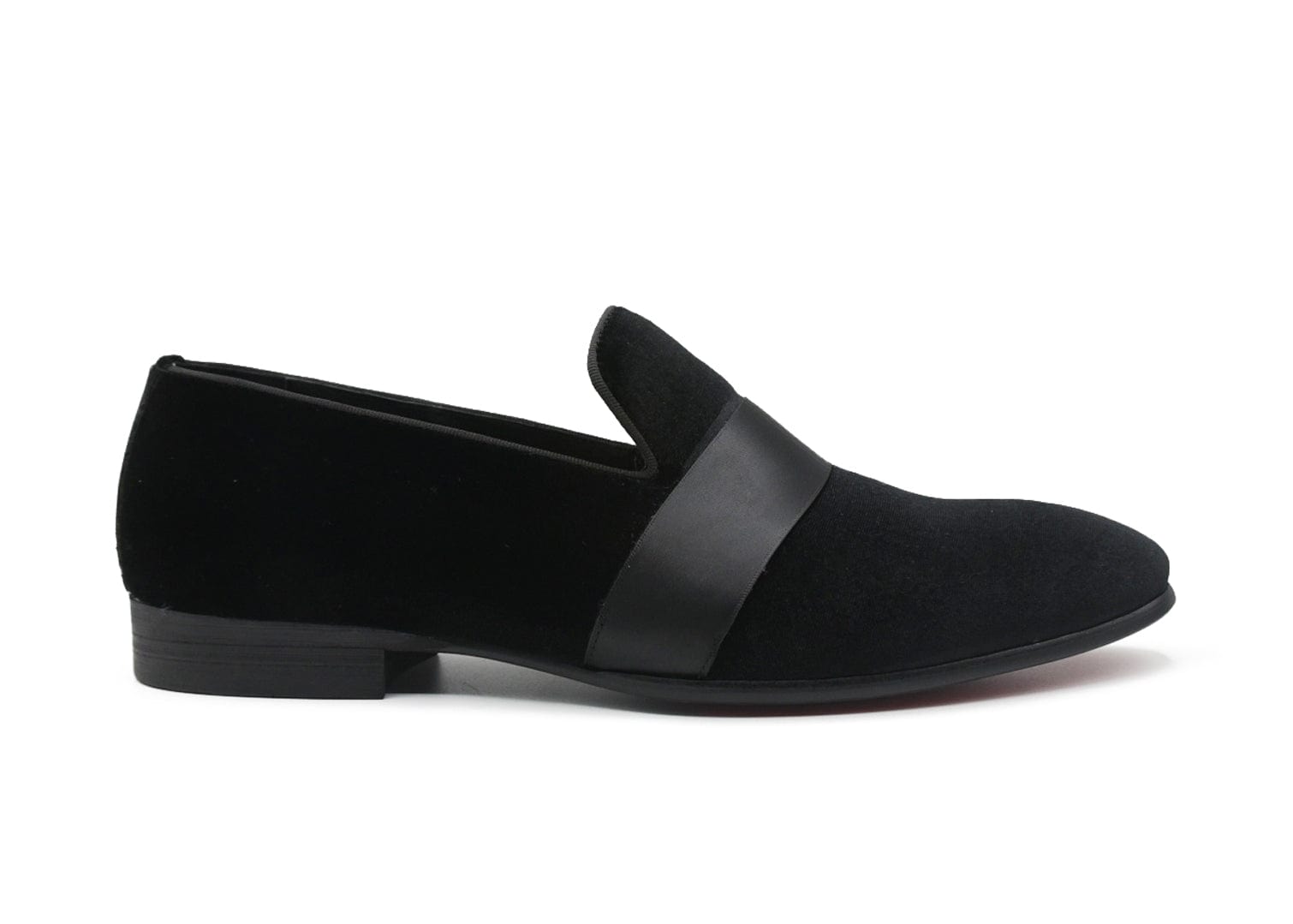 DANNIE LIBRA | Black Velvet Loafers