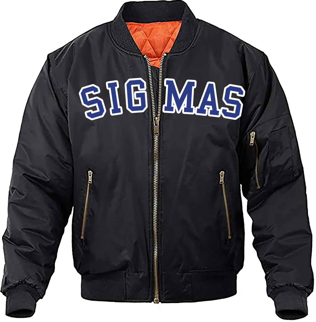 Deference Clothing® compatible with Phi Beta Sigma Clothing® Chapter 58 Bomber Jacket