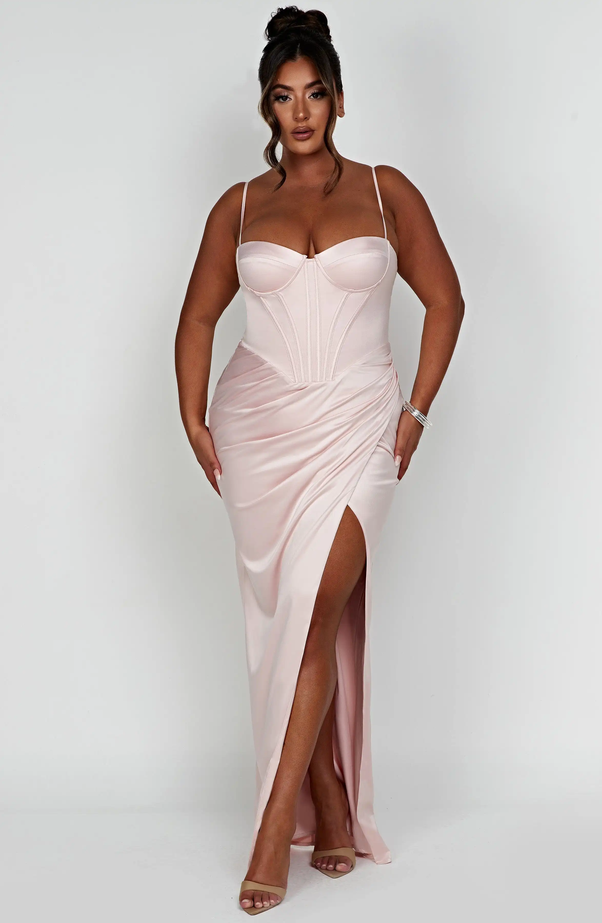 Despina Maxi Dress - Blush