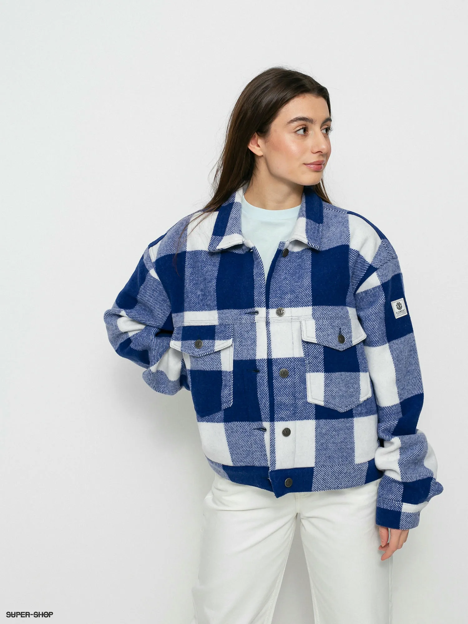 Element Craft Trucker Jacket Wmn (blue buffalo)