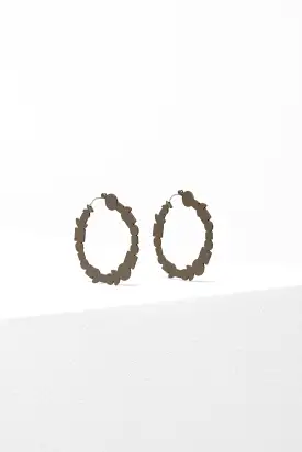 Elk The Label - Gards Hoop Earrings - Olivine