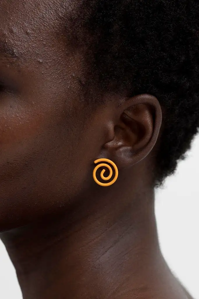 Elk The Label - Kela Earrings - Tangerine