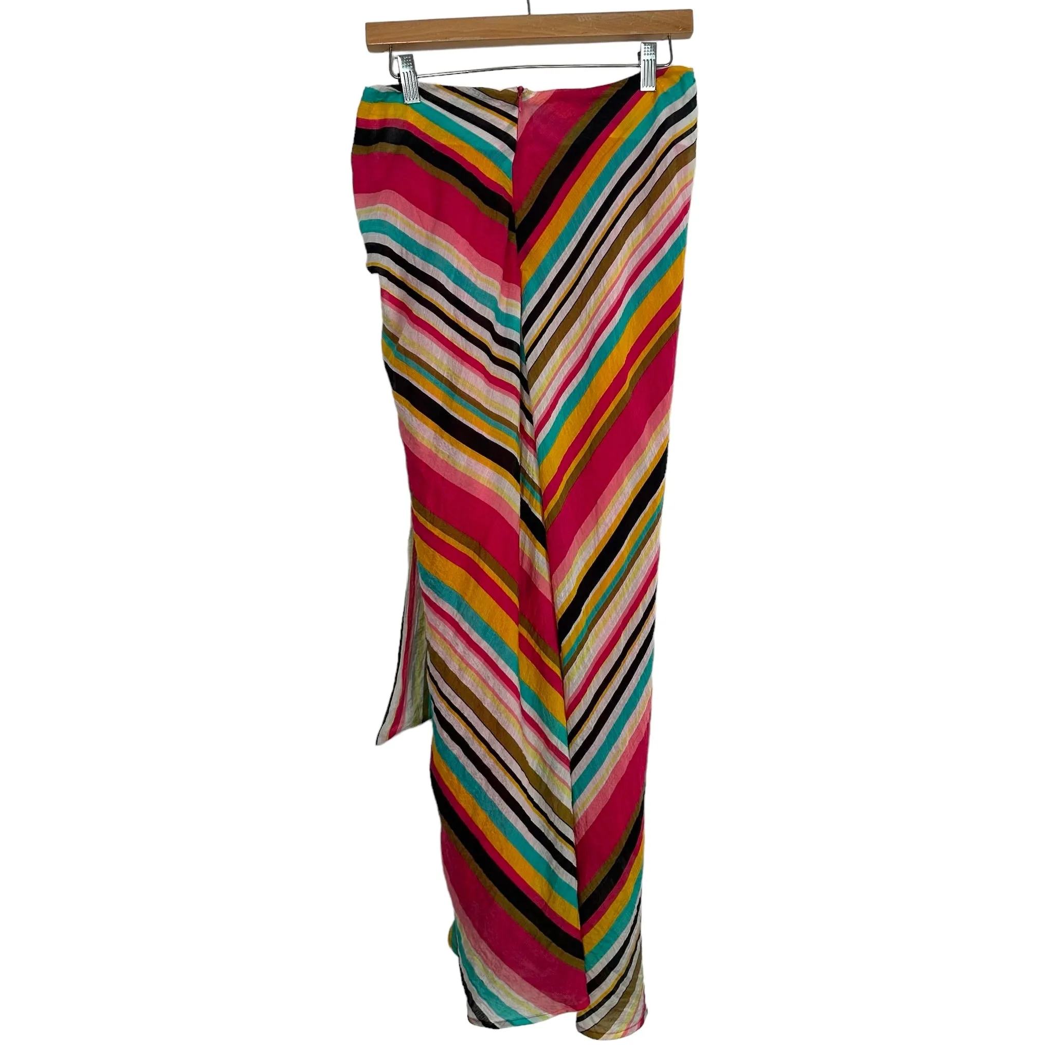 FATE Striped High Slit Skirt- Size S (we have matching top)