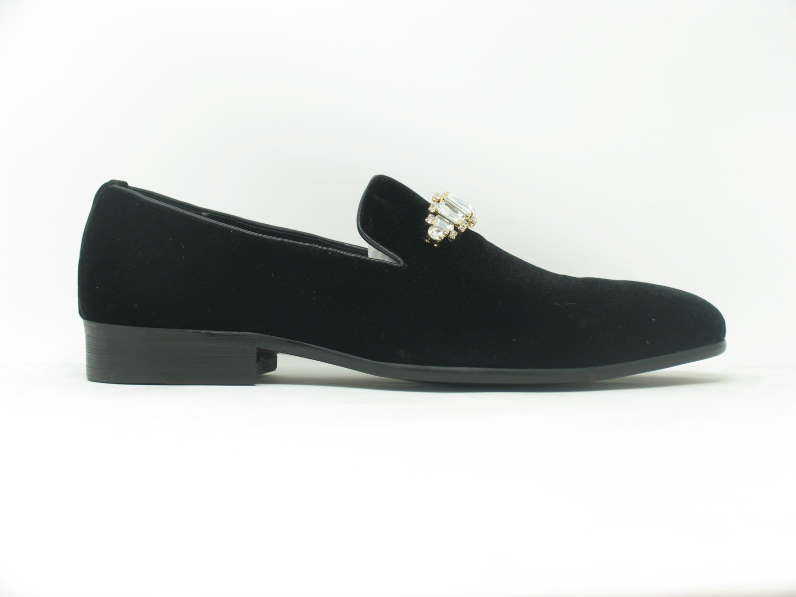 Formal Velvet Loafer with studs