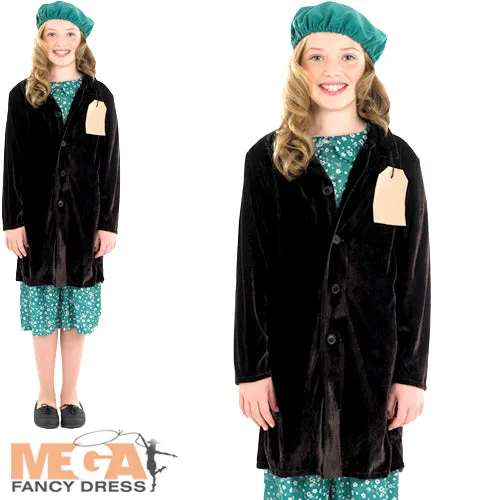 Girls Wartime Fancy Dress 1940s British Book Day Costume