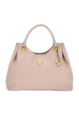 GUESS Cosette Satchel Taupe