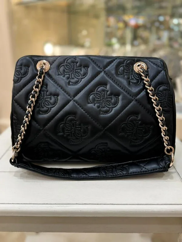 GUESS Marieke Handbag Black Logo