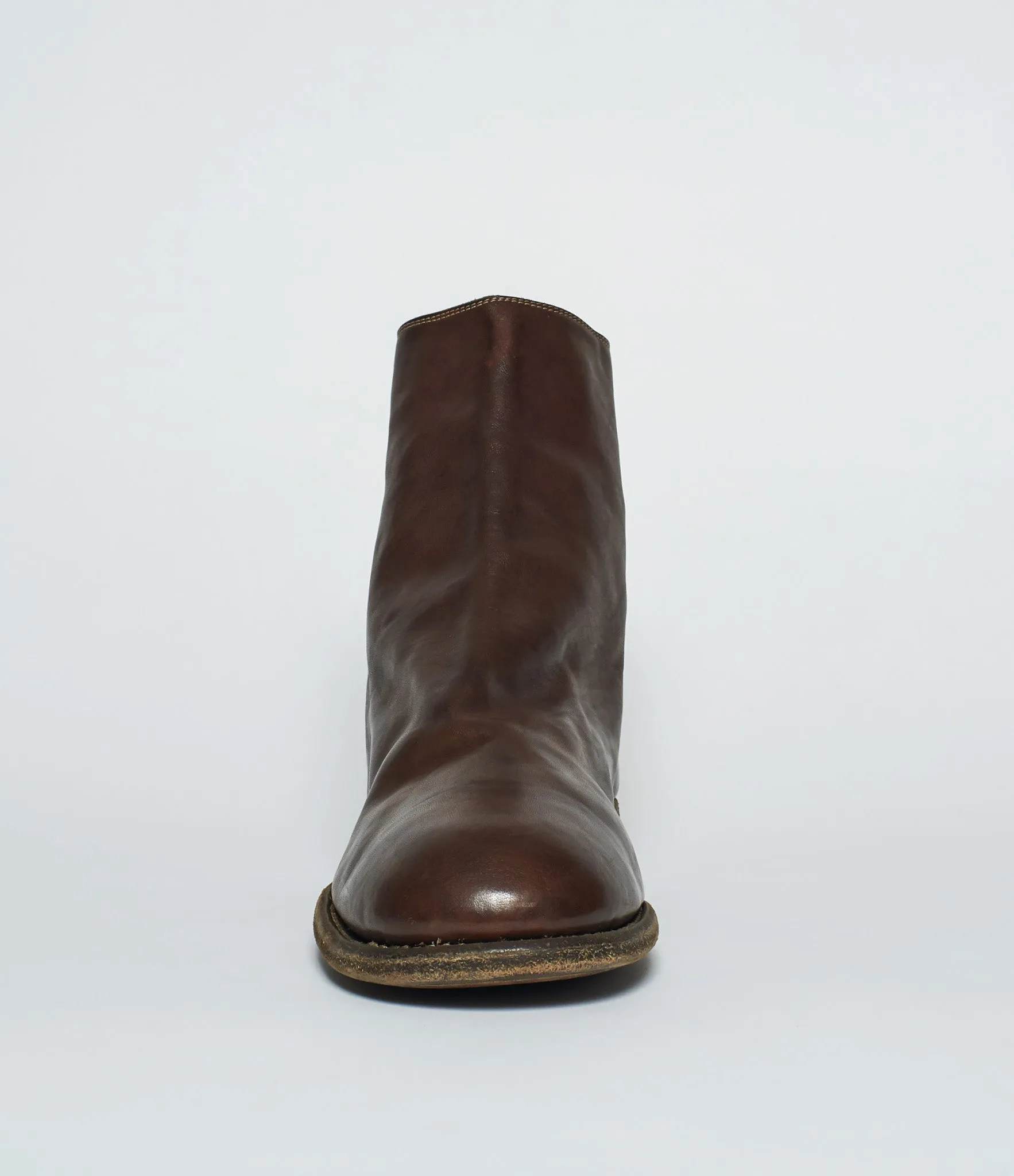 Guidi 986 Brown Horse Full Grain Back Zip Boots