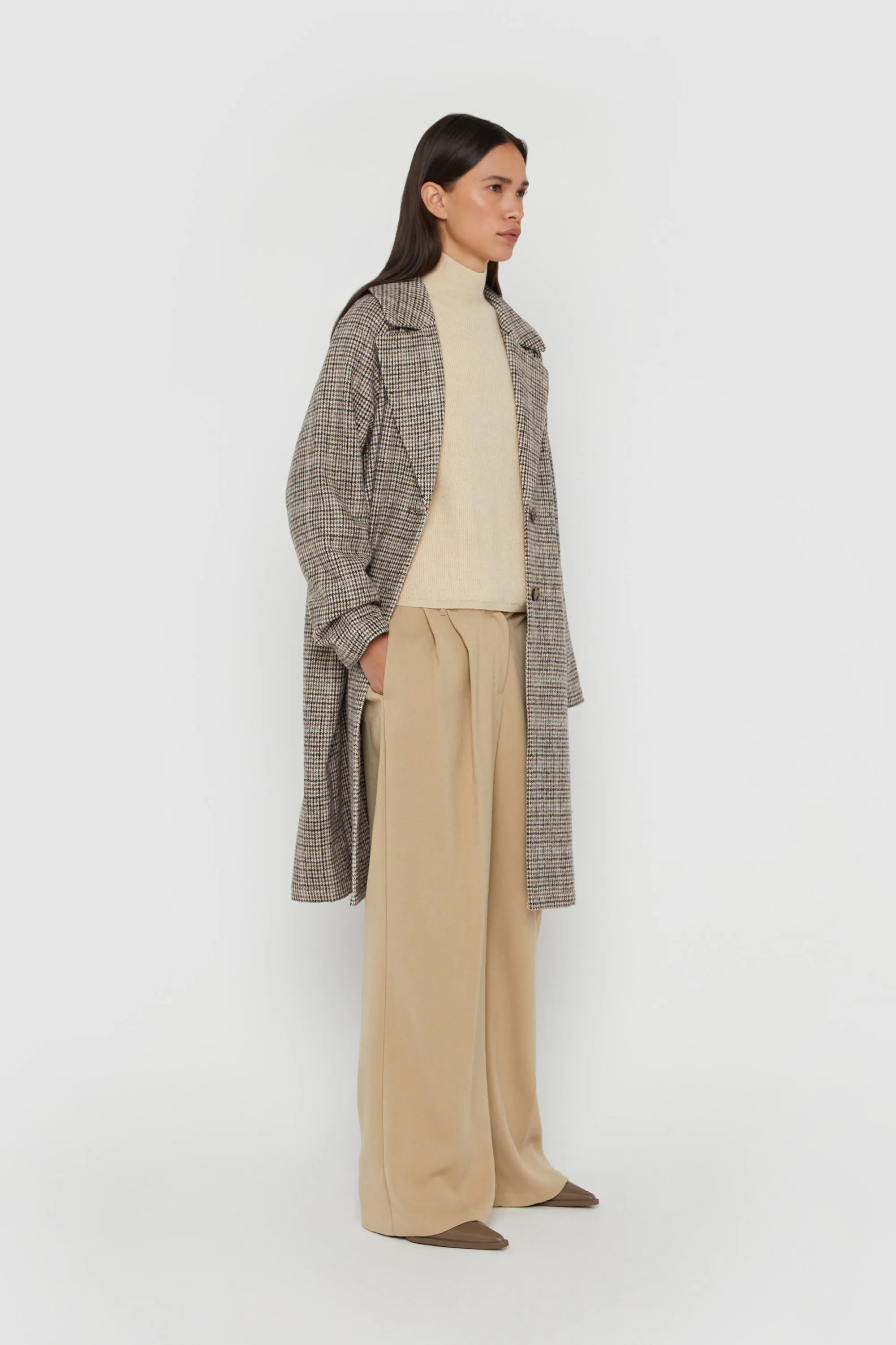 HOUNDSTOOTH COAT