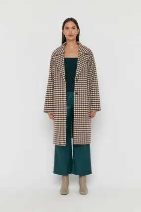 HOUNDSTOOTH COAT