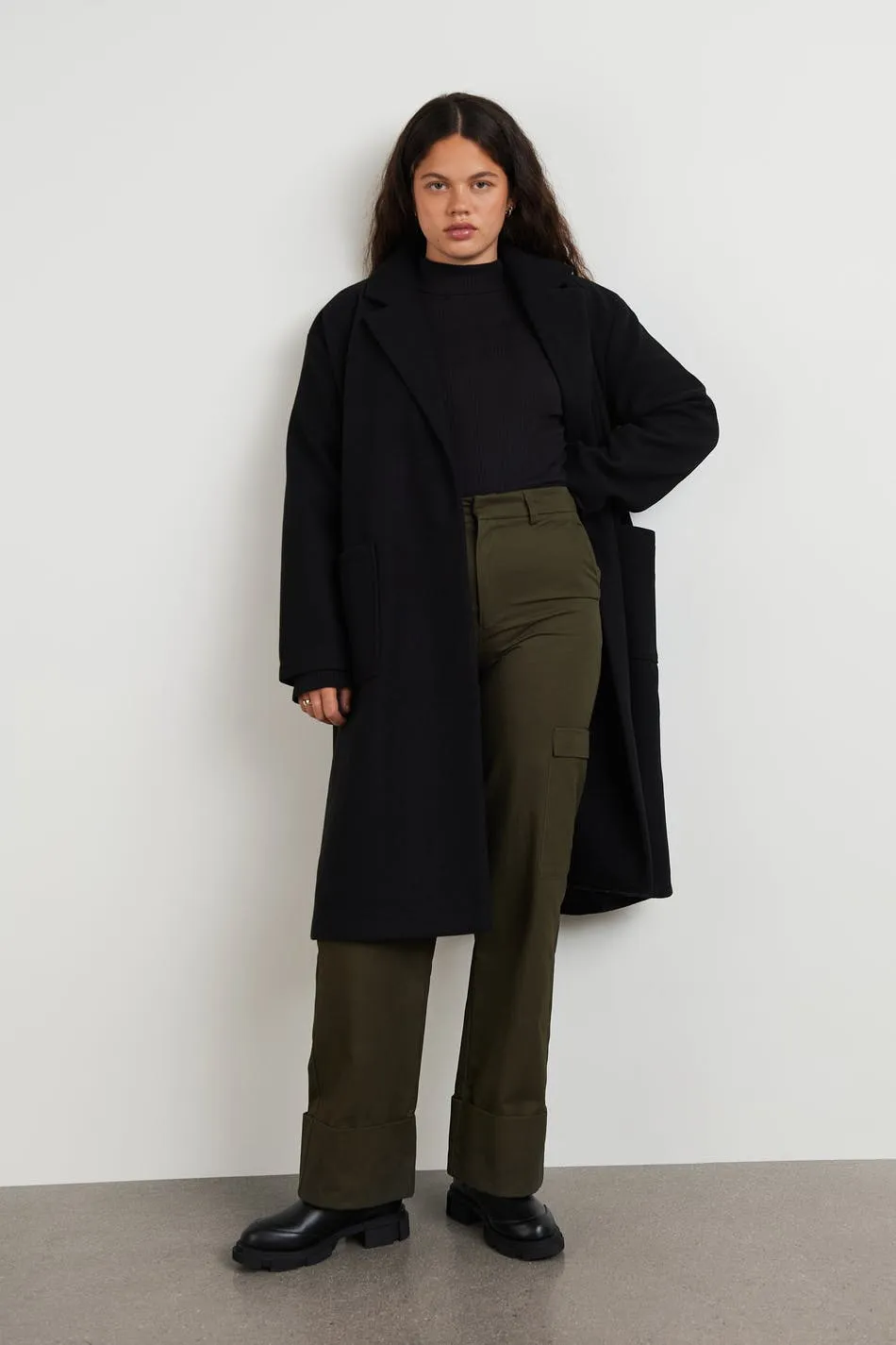 Irma belted coat