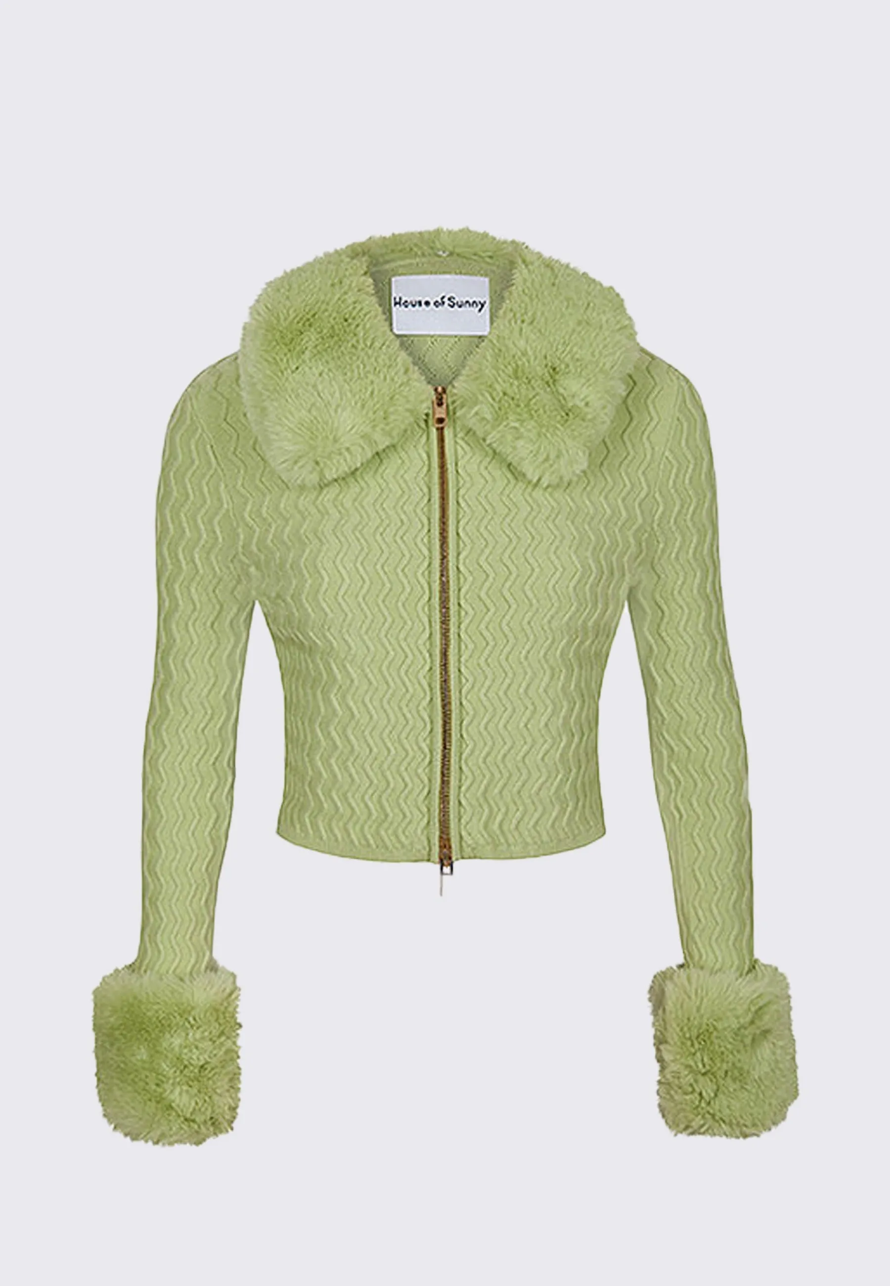 Island Peggy Cardigan - sisi grass