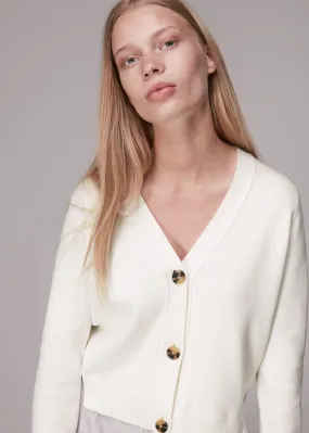 Ivory Eli Buttoned Cardigan