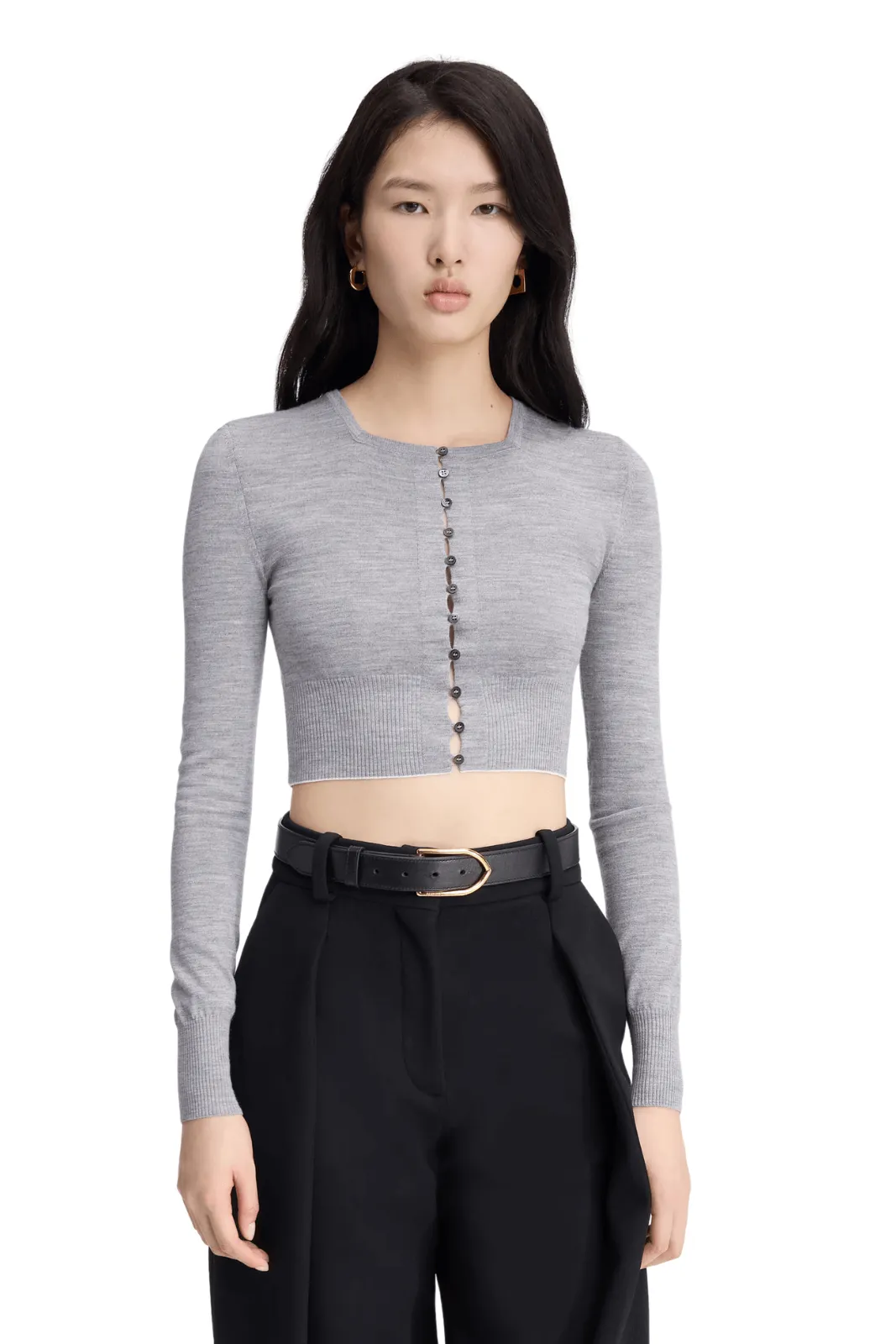 Jacquemus The Spiaggia cardigan Grey