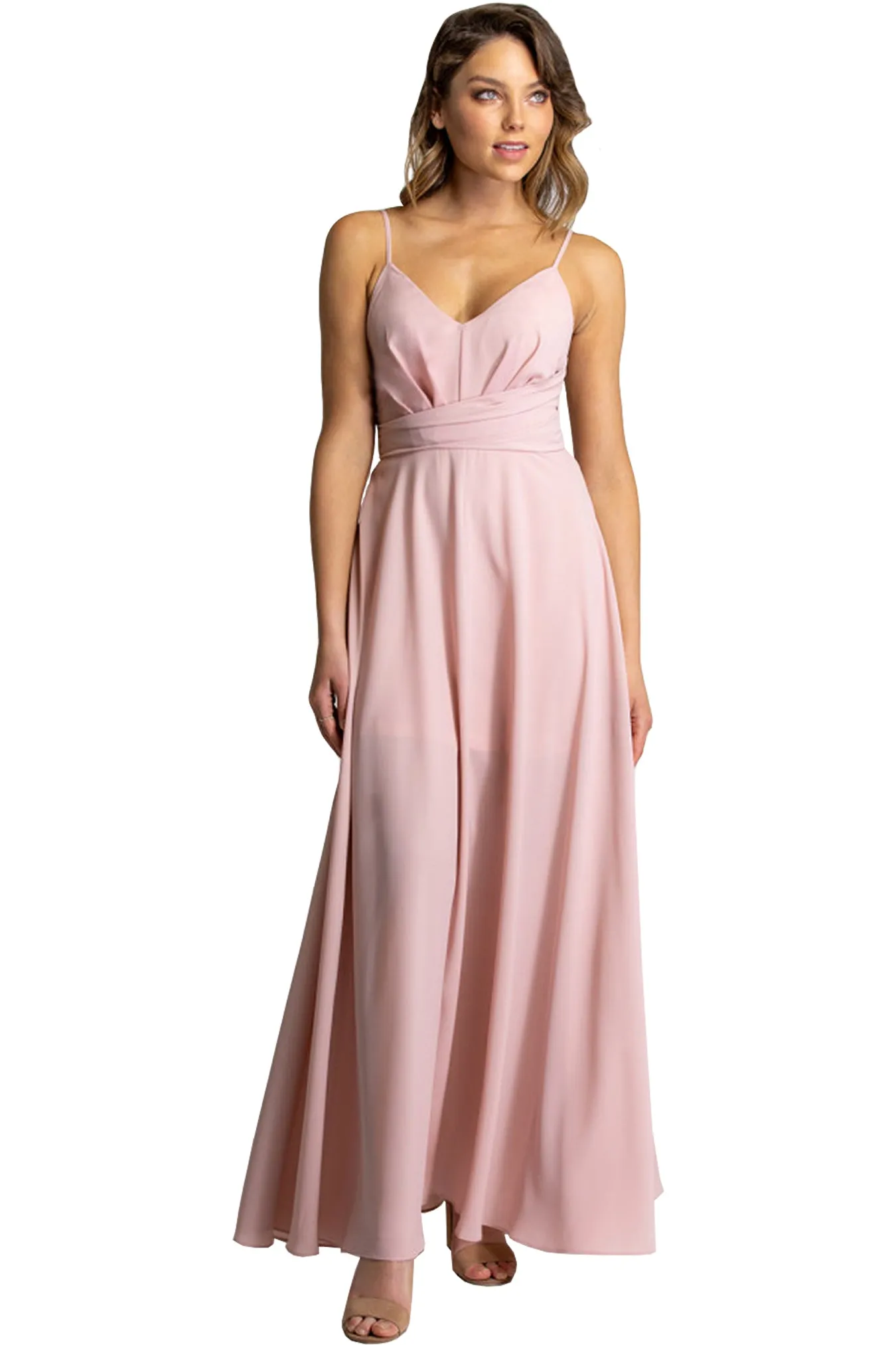 Jodi Maxi Dress - Blush