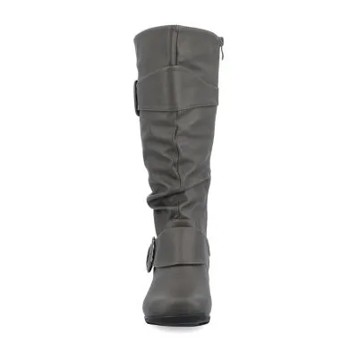 Journee Collection Womens Paris Slouch Riding Boots