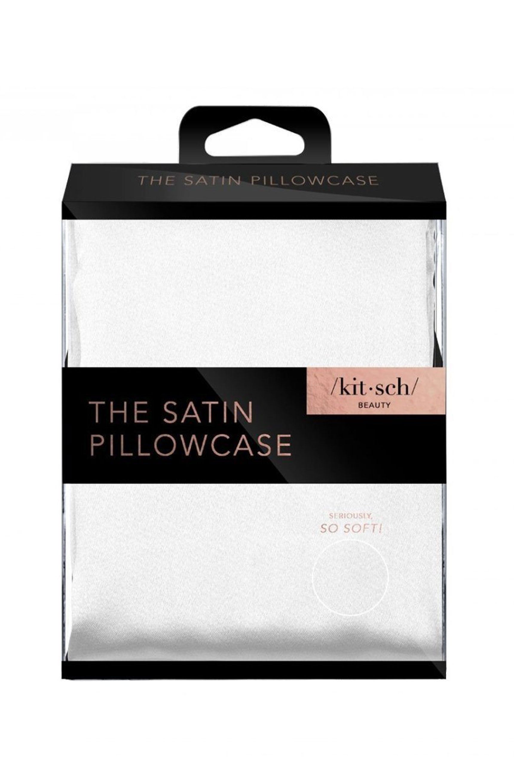 Kitsch Satin Pillowcase in Ivory