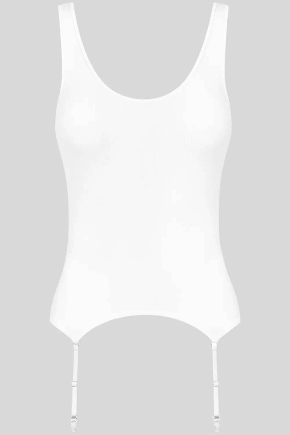 La Femme Amazone Tank Top with Suspenders