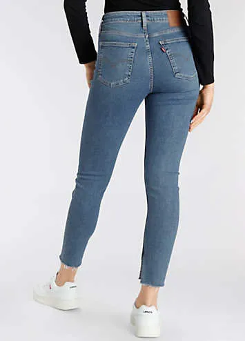 Levi’s 721 High Waist Skinny Fit Slit Hem Jeans | Grattan