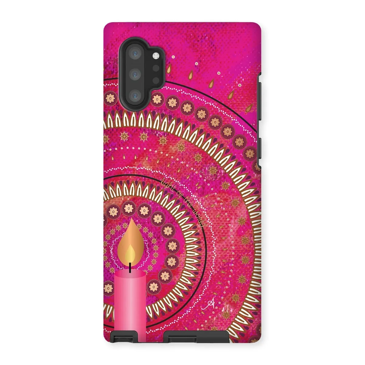 Light of the World Pink Amanya Design Tough Phone Case