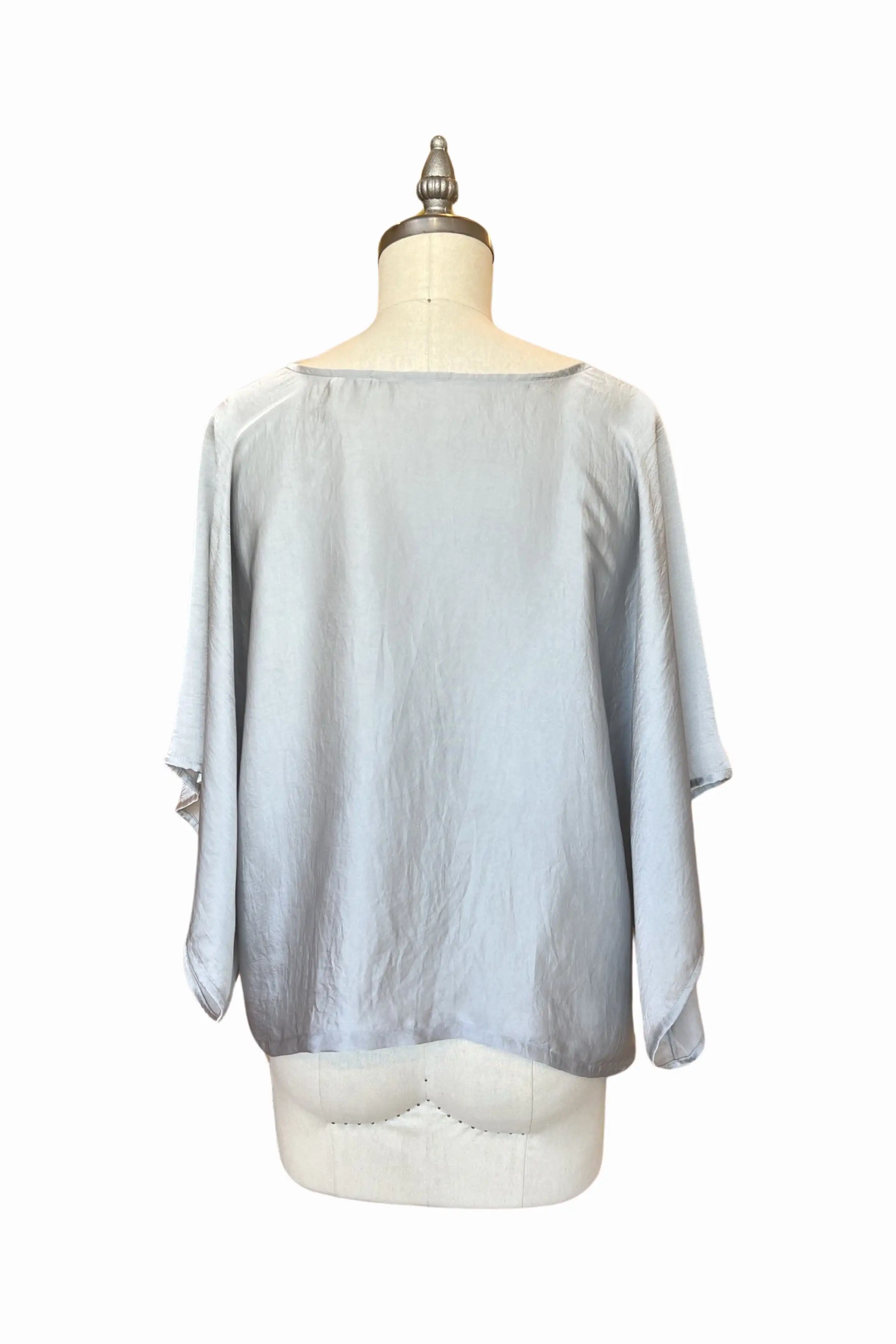 Lisbon Top | Dove Grey Shimmer