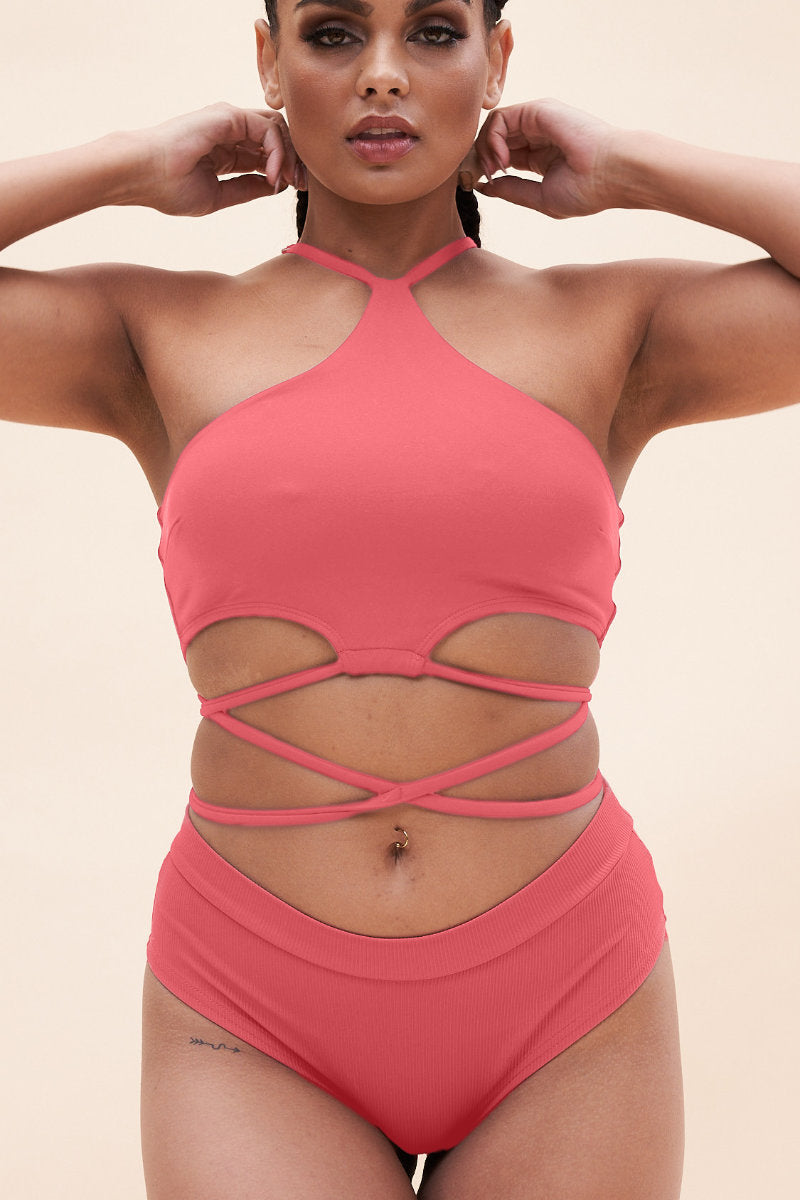 Lunalae Nessa Top - Recycled Watermelon