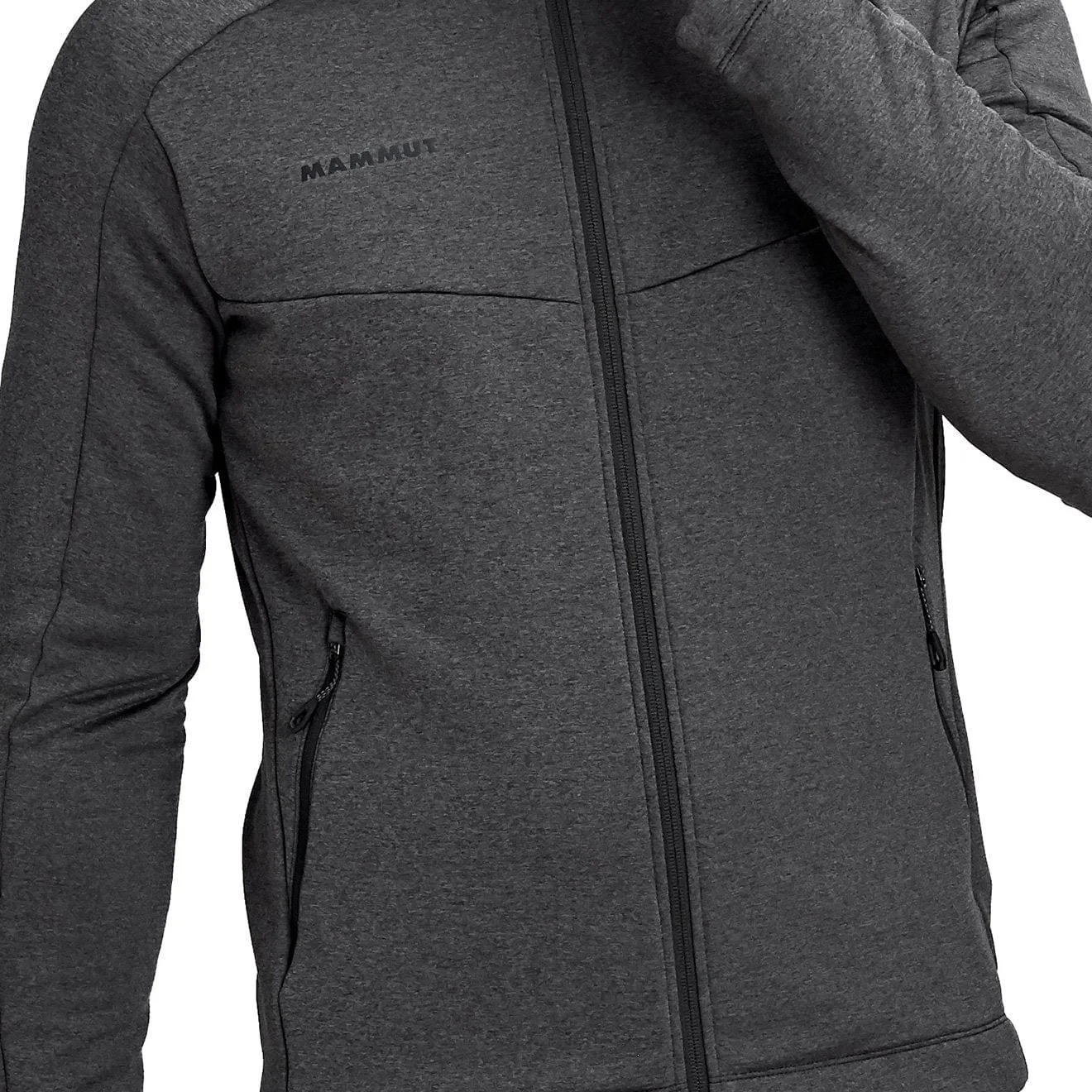 Mammut Nair ML Hooded Jacket Black Melange