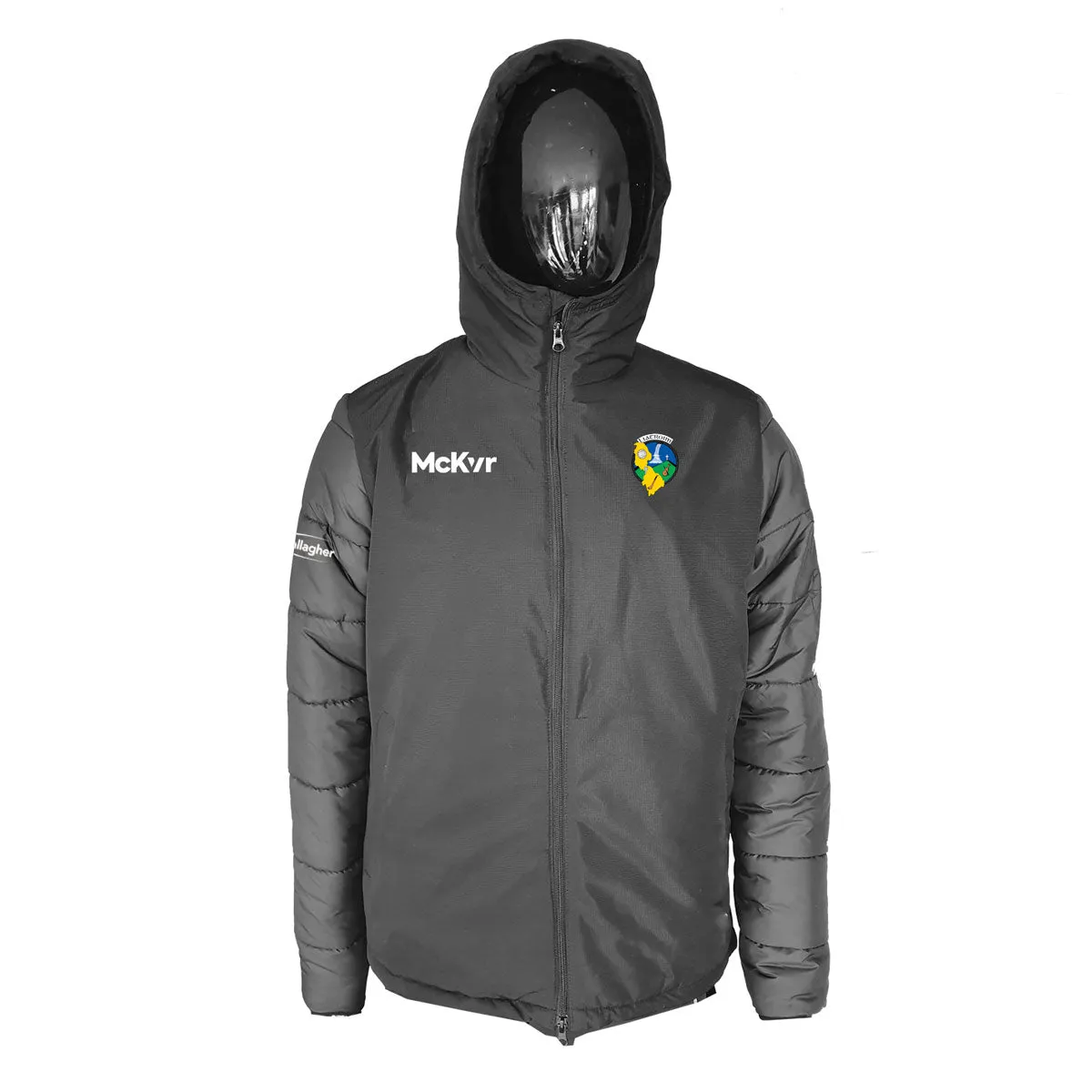 Mc Keever Leitrim GAA Core 22 Stadium Jacket - Youth - Black