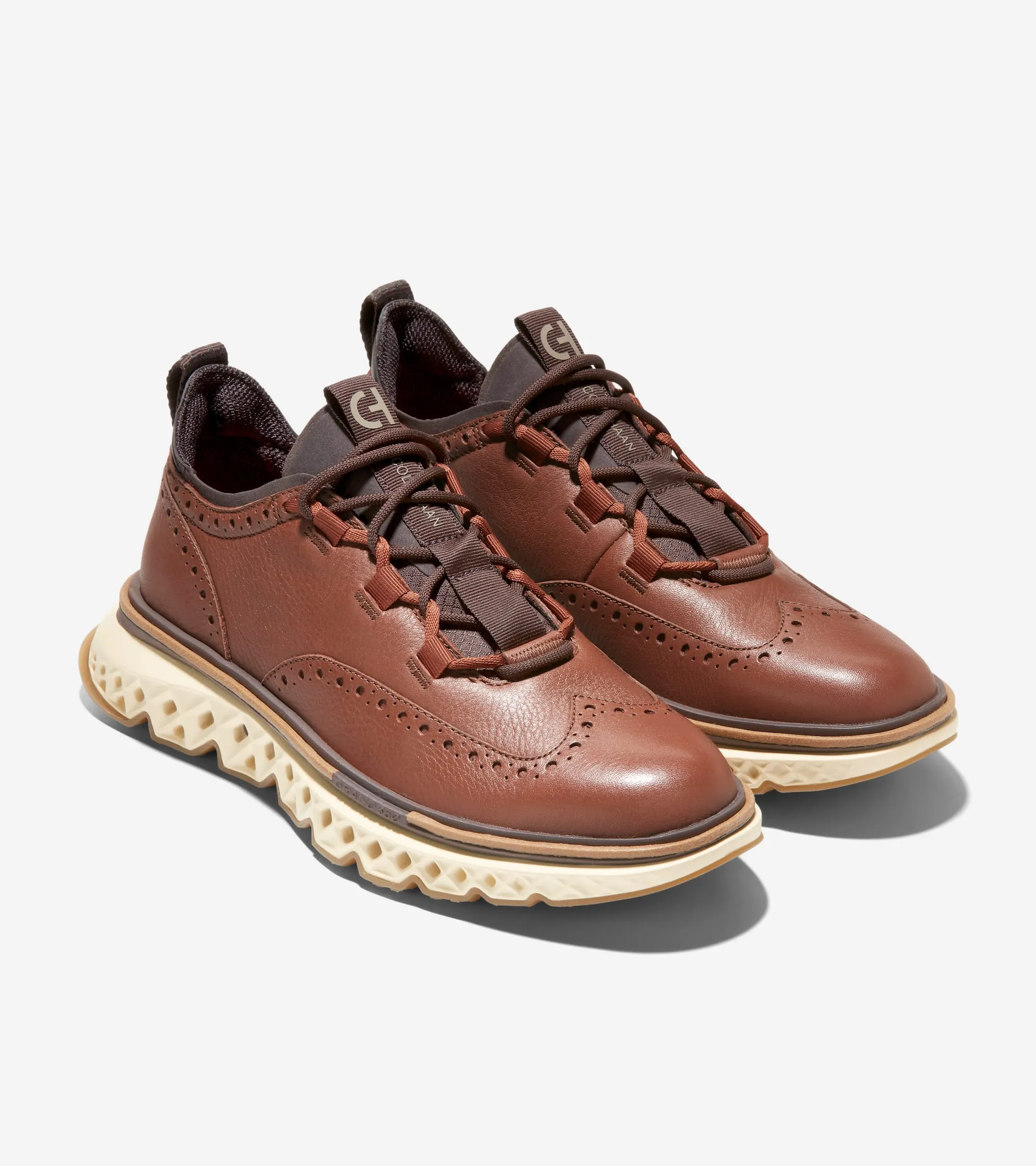 Men's 5.ZERGRAND Wingtip Oxfords