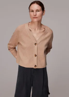 Neutral Button Through Cardigan