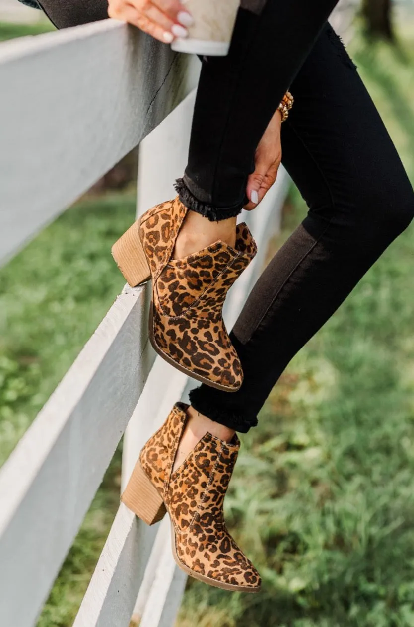 Not Rated Tarim Booties- Leopard