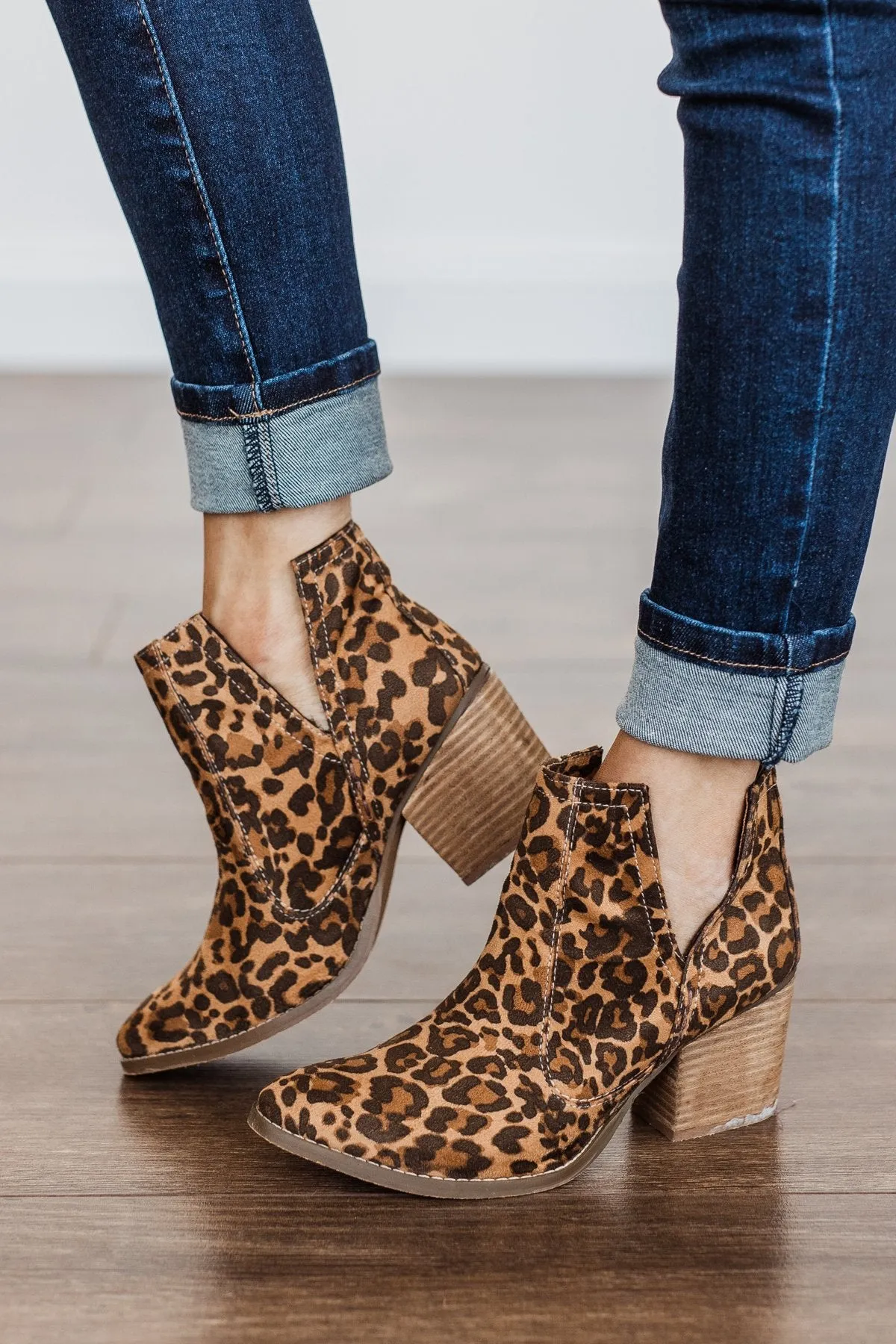 Not Rated Tarim Booties- Leopard