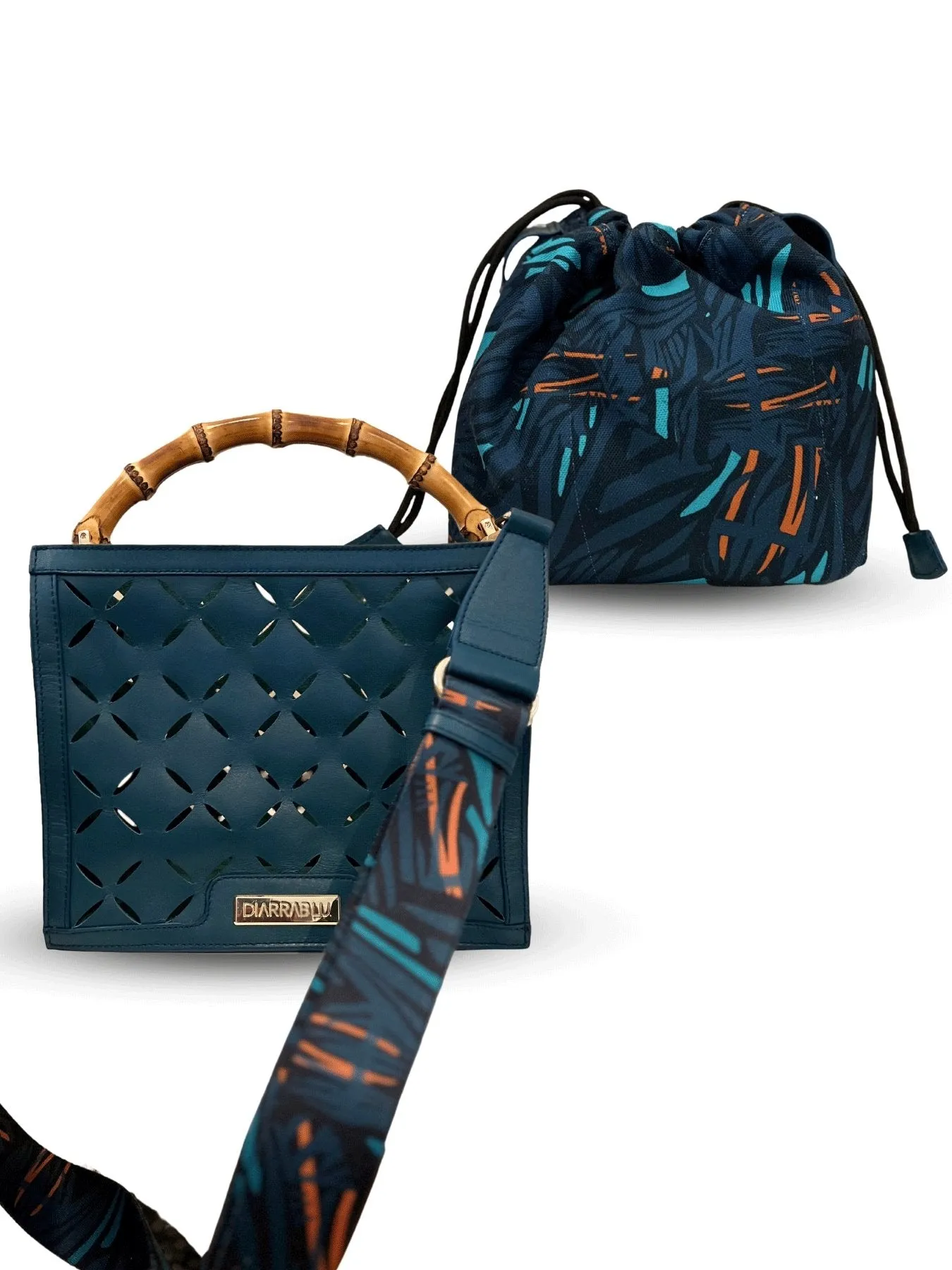 Nuur Bag - Almond Navy