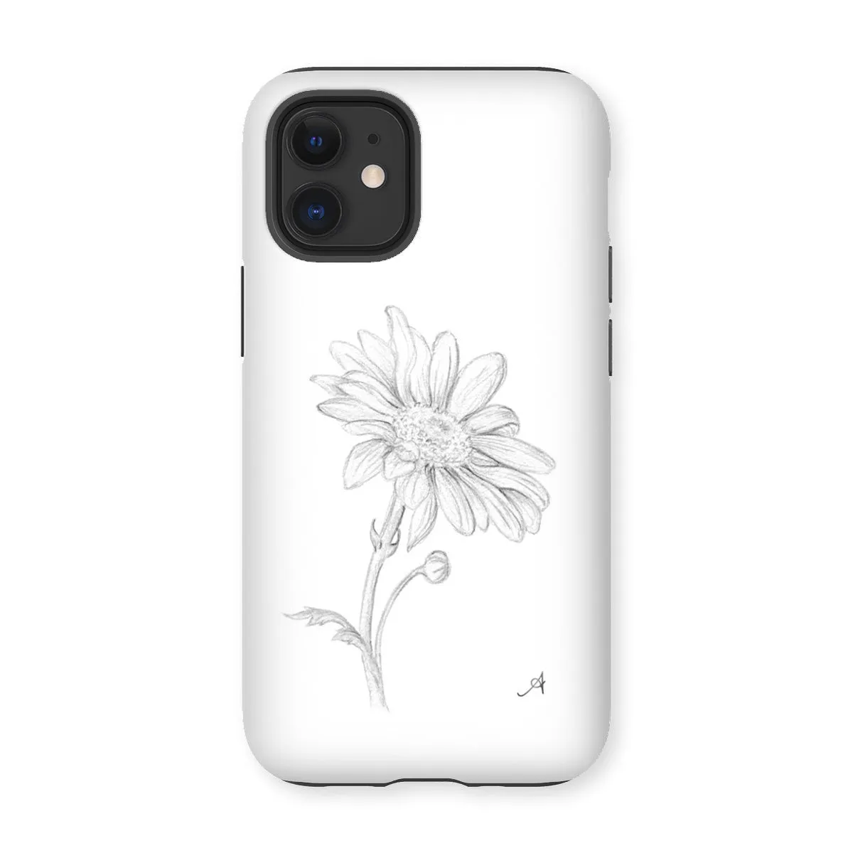 Pencil Daisy Single Amanya Design Tough Phone Case