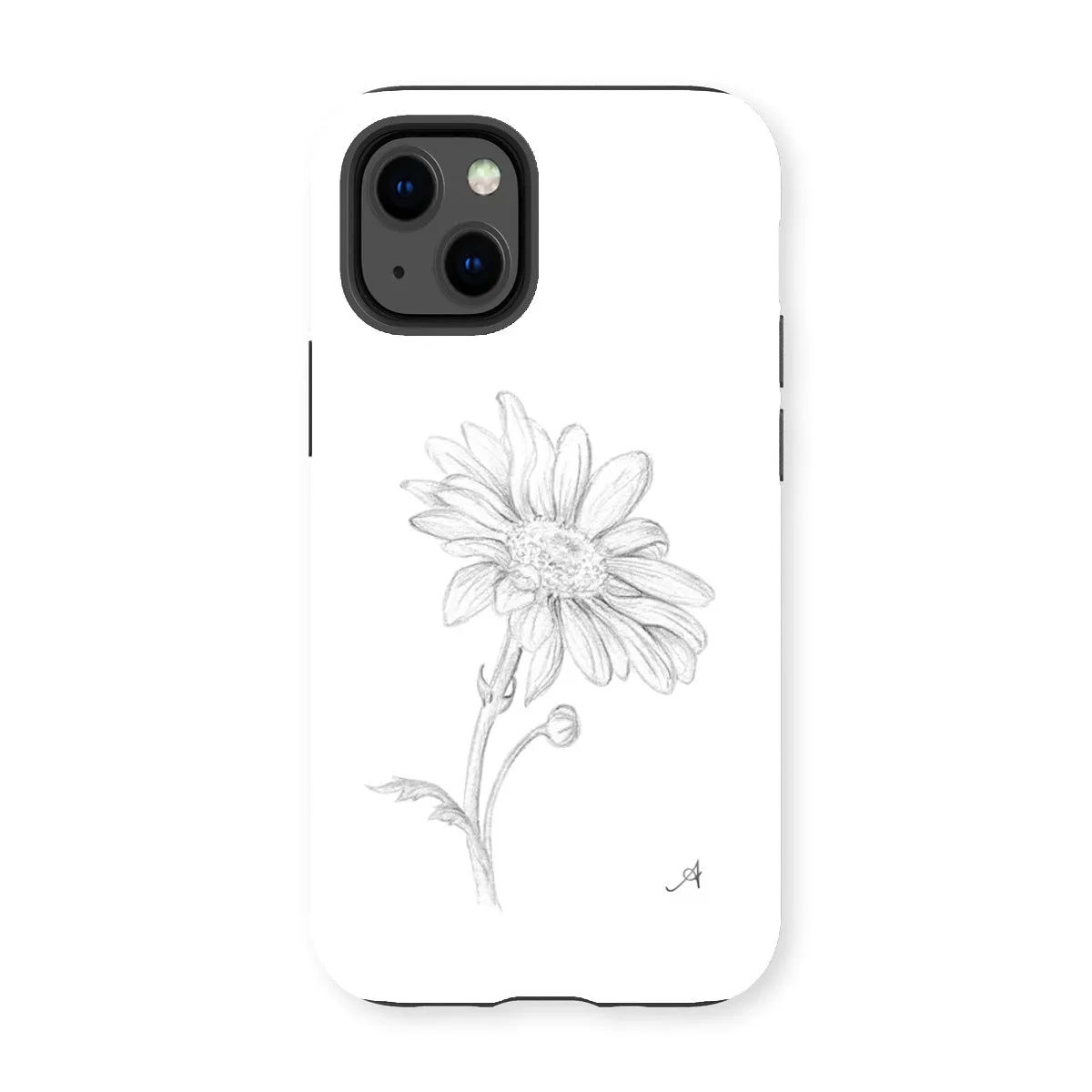 Pencil Daisy Single Amanya Design Tough Phone Case