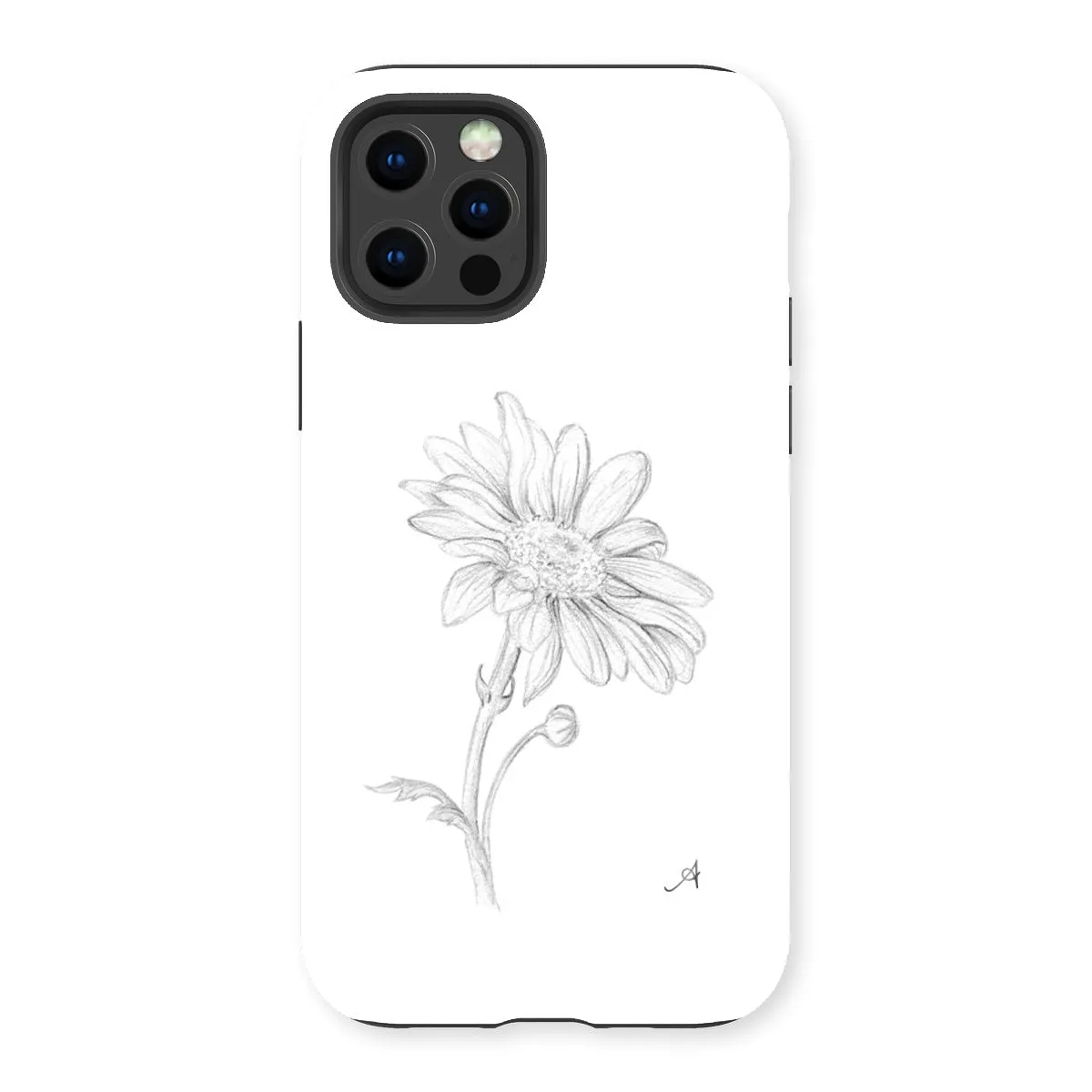 Pencil Daisy Single Amanya Design Tough Phone Case