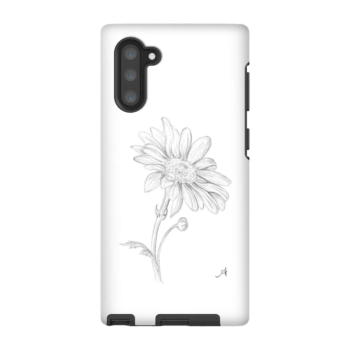 Pencil Daisy Single Amanya Design Tough Phone Case