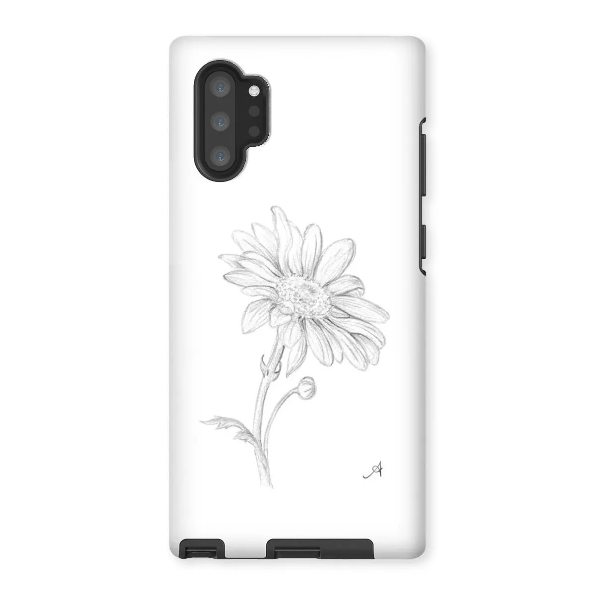 Pencil Daisy Single Amanya Design Tough Phone Case