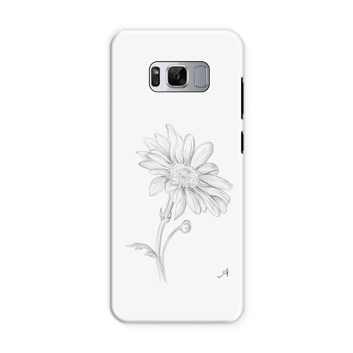 Pencil Daisy Single Amanya Design Tough Phone Case