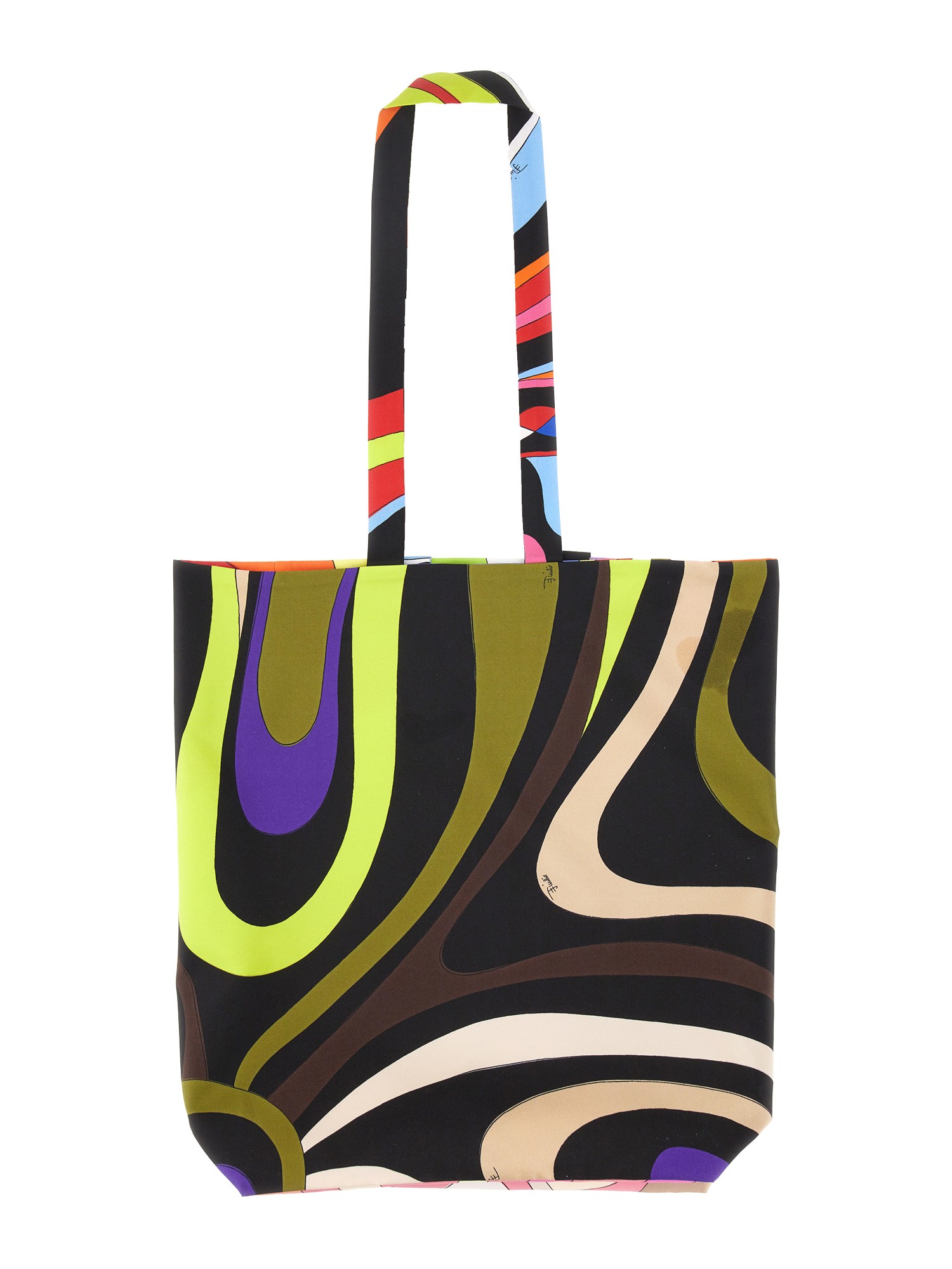 PUCCI    SILK GALLERY BAG