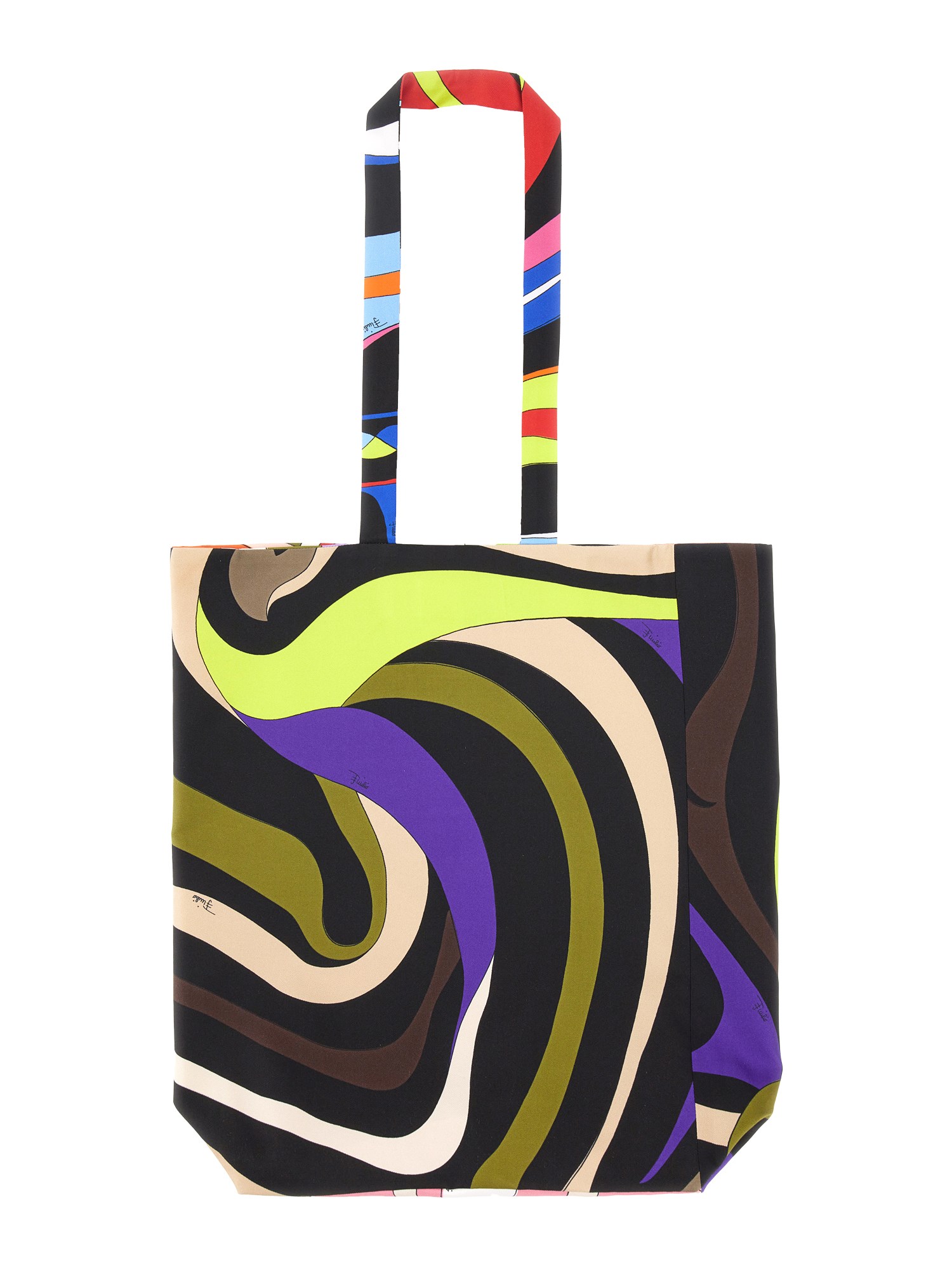 PUCCI    SILK GALLERY BAG